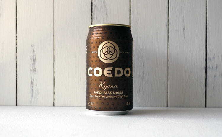 コエド伽羅の缶のラベル